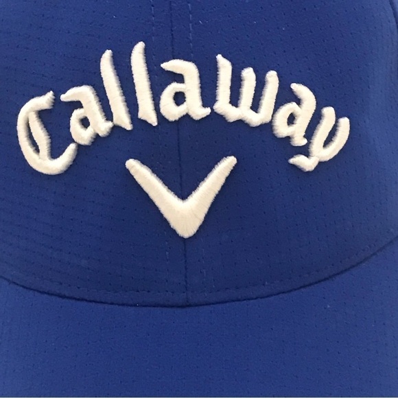 Callaway - Chrome Soft,Mavrik,Apex,Odyssey Adjustable Blue Polyesther Golf Cap - Picture 2 of 14
